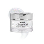 GLITTER GEL INOCOS BRANCO COM GLITTER 30G