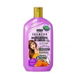 Gota Dourada Fortalecimento Cabelos Com Escova Shampoo 430ml