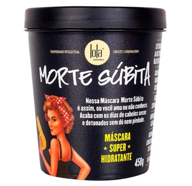 Lola Morte Súbita Máscara Super Hidratante Cabelos Danificados 450g