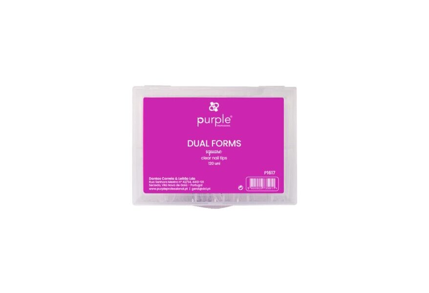 Purple Tips DUAL FORMS SQUARE