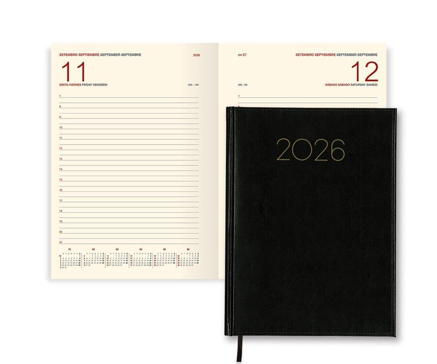 Agenda Diária A5 Personalizada
