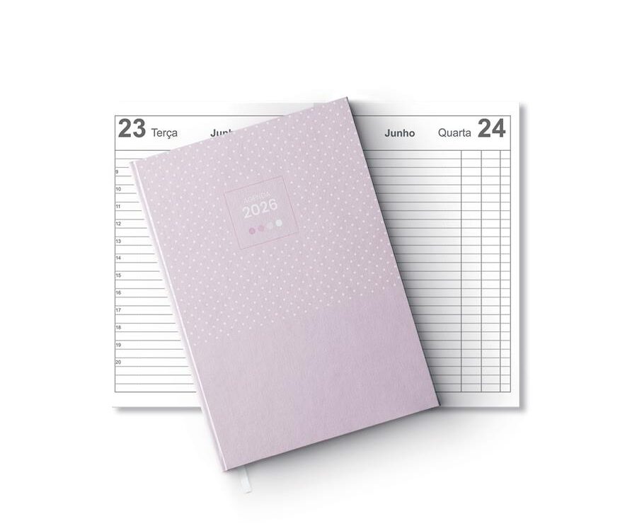 Agenda Diária A5 Personalizada